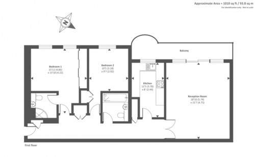 Floorplan for Huntsmore House, Pembroke Road, London, W8