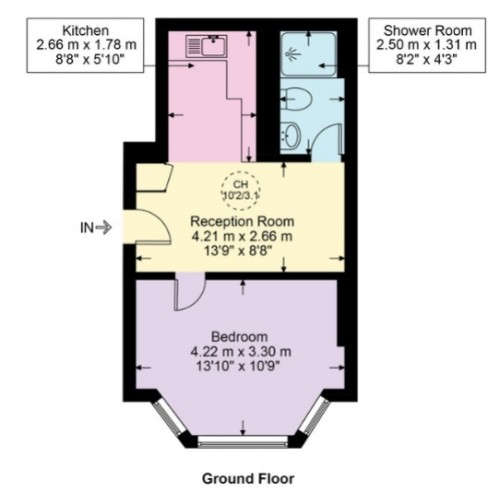 Floorplan for Warwick Road, London, SW5